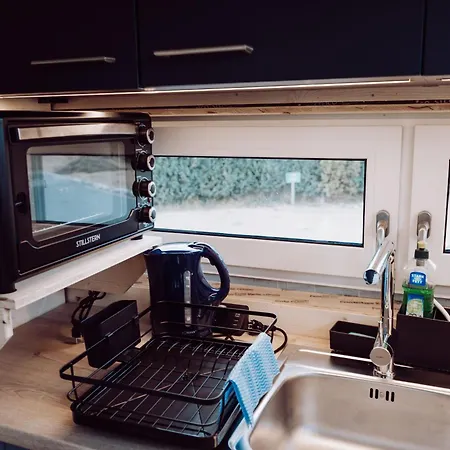 Vakantiehuis Tiny House 4 Haffblick Freest